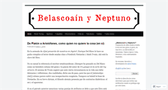 Desktop Screenshot of belascoainyneptuno.com